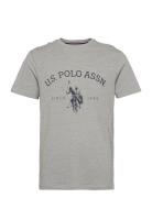 U.S. Polo Assn. Uspa T-Shirt Archibald Men Grå