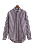 GANT Reg Classic Poplin Tartan Shirt Multi/patterned