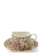 Morris & Co William & Morris Teacup & Saucer Multi/patterned