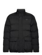 Fred Perry Padded Pocket Detail Jkt Svart