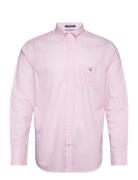 GANT Reg Poplin Gingham O.shield Shirt Rosa