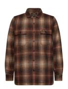 Superdry Wool Miller Overshirt Brun