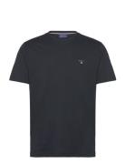 GANT Emb Original Shield T-Shirt Svart