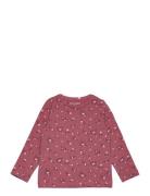 Minymo T-Shirt Ls Aop Rosa