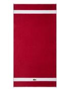 Lacoste Home Lcasual Bath Towel Röd