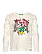 United Colors Of Benetton T-Shirt L/S Kräm