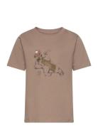 Minymo T-Shirt Ss Brun