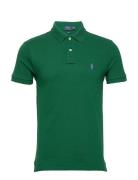 Polo Ralph Lauren Basic Mesh-Ssl-Knt Grön