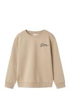 Name It Nkmtegeo Ls Nreg Sweat Bru Beige