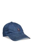 Polo Ralph Lauren Indigo Denim Ball Cap Blå