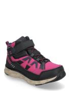 Color Kids Boots Low Cut W. 1 Velcro-Wp Rosa