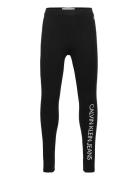 Calvin Klein Logo Legging Svart