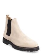 Bianco Biagil Chelsea Boot Suede Beige