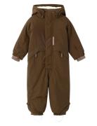 Lil'Atelier Nmnlastorm Snowsuit Fo Lil Brun