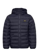 Lyle & Scott Sports Wadded Pac A Mac Marinblå