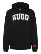 Hugo Kids Hooded Sweatshirt Svart