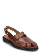 ANGULUS Sandals - Flat - Closed Toe - Op Brun