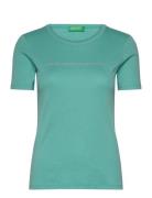 United Colors Of Benetton Short Sleeves T-Shirt Grön