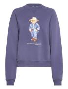 Polo Ralph Lauren Polo Bear Over Fleece Crewneck Lila