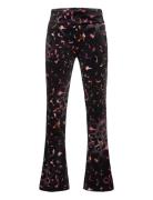 Juicy Couture Velour Leopard Print Deep Waistband Jogger Multi/pattern...