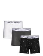 Polo Ralph Lauren Underwear Stretch Cotton Boxer Brief 3-Pack Svart