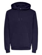 ONLY & SONS Onsceres Hoodie Sweat Noos Marinblå