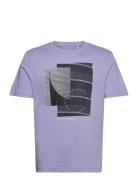 Tom Tailor T-Shirt With Photoprint Lila