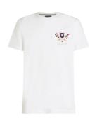 Tommy Hilfiger Hilfiger Colour Crest Tee Vit