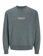 Jack & J S Jorvesterbro Sweat Crew Neck Noos Blå