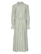 YAS Yaskaya Ls Long Shirt Dress S. Noos Grön