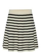 YAS Yasfonny Hw Knit Skirt S. Noos Kräm