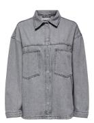 ONLY Onlemmie L/S Shirt Grey Dnm Azg Noos Grå