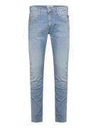 Replay Anbass Trousers Slim 573 Eco Plus Blå