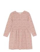 Minymo Dress Ls Aop Rosa