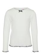 Vero Moda Girl Vmjulietta Contrast Ls Top Jrs Girl Vit