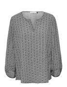 Gerry Weber Edition Blouse 3/4-Sleeve Grå