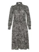 Kaffe Curve Kcshana Shirt Dress Printed Svart