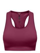 Only Play Onpdaisy Seamless Sports Bra - Opus Burgundy