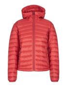 Johaug Spirit Down Liner Hood Jacket Röd