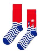 Happy Socks Sail Away Sock Röd