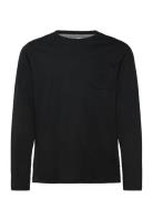 Mango Basic Rib T-Shirt Svart