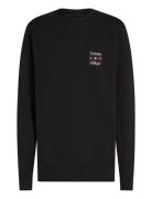 Tommy Hilfiger Hilfiger Stack Sweatshirt Svart