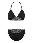 Calvin Klein Triangle Bikini Set Svart