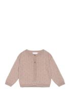 Mango Button Knit Cardigan Beige