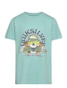 Quiksilver Ev Skull Feast Ss Yth Blå