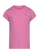 Ralph Lauren Kids Cotton Jersey Tee Rosa