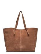 Becksöndergaard Suede Veg Aubrey Bag Brun