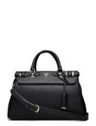 GUESS Eco Ali Luxury Satchel Svart