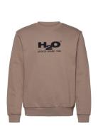 H2O Logo Sweat O'neck Brun