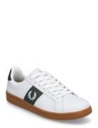 Fred Perry B721 Lthr Perf/Branded Vit